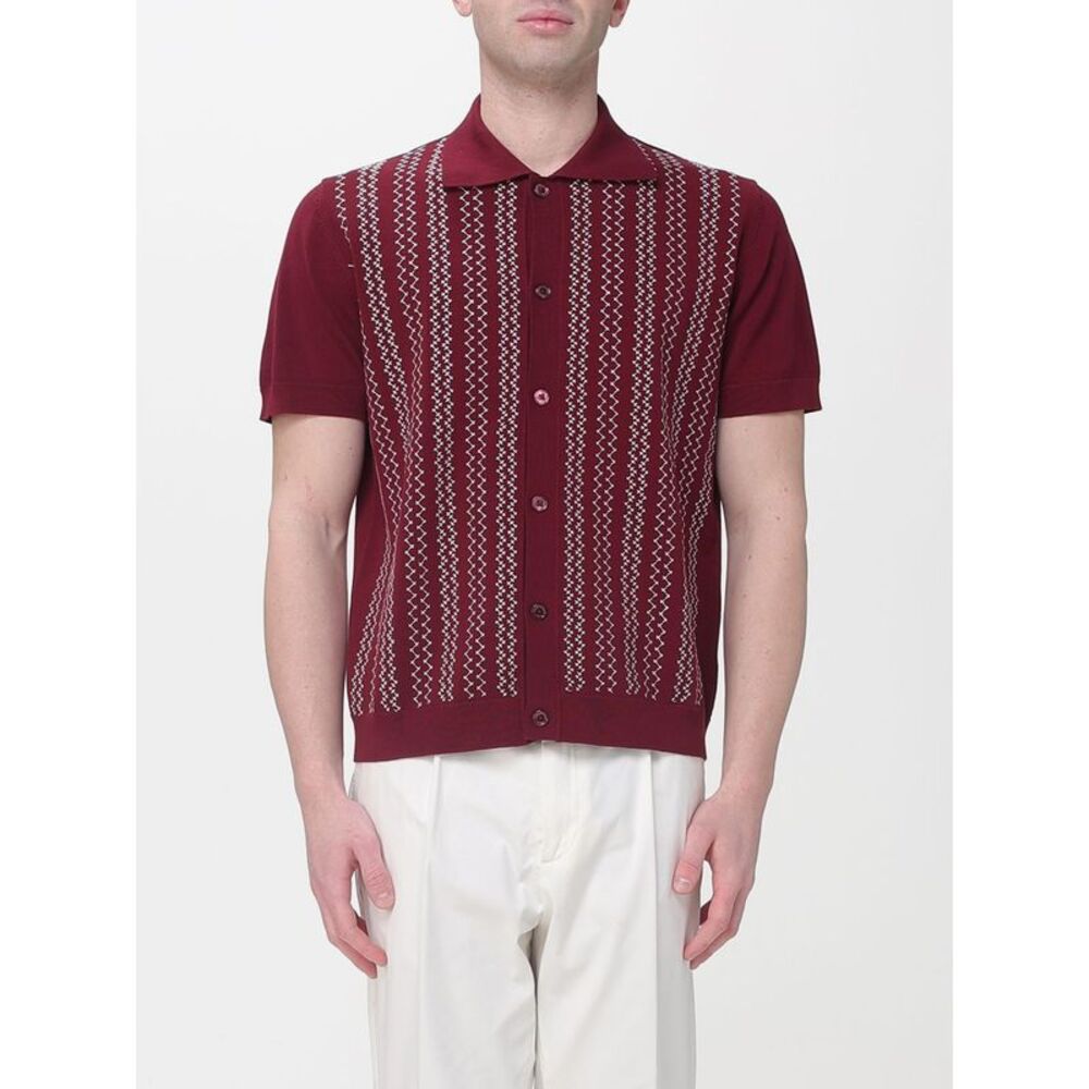 Paolo Pecora Men Knitted Polo Shirt Paolo Pecora